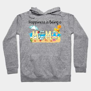 Happiness Is Being A Mema Summer Beach Happy Mother's Day Hoodie